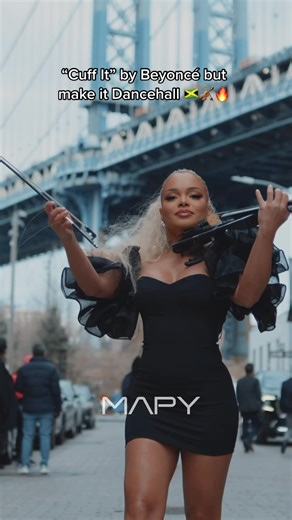 CUFF IT by Beyoncé Dancehall Violin Remix | Mapy Violinist
