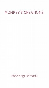 3.3K views · 59 reactions | EASY Angel Wreath design! Catch the full video on my YouTube channel  https://youtu.be/mbXLhIx22sY?feature=shared #angels #wreathmaking #monkeyscreations #christmasdecorations | Monkey’s Creations | Facebook