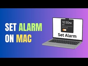 How to Set an Alarm on MacBook (2026) - Step-by-Step Guide