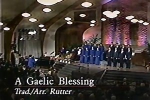 11K views · 288 reactions | Deep peace of the running waves to you, Deep peace of the flowing air to you, Deep peace of the quiet earth to you, Deep peace of the shining stars to you, Deep peace of the gentle night to you, Moon and stars pour their healing light on you, Deep peace of Christ, Of Christ, Of Christ, The Light of the world to you . . _CREDIT: A GAELIC BLESSING by John Rutter performed by Canada's CBC Hymn Sing Ensemble . . | Hymns of Praise | Facebook