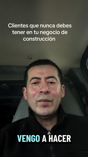 Clientes a evitar en la construcción