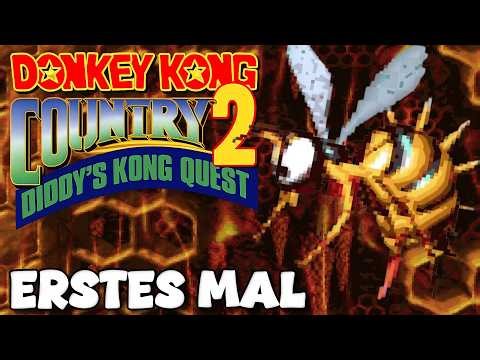 Die KILLER-BIENE ist HART!? 🍌 Donkey Kong Country 2 - EP12