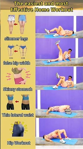 Burn fat from your entire body with this super routine at home; it's easy to do #workout #weightloss