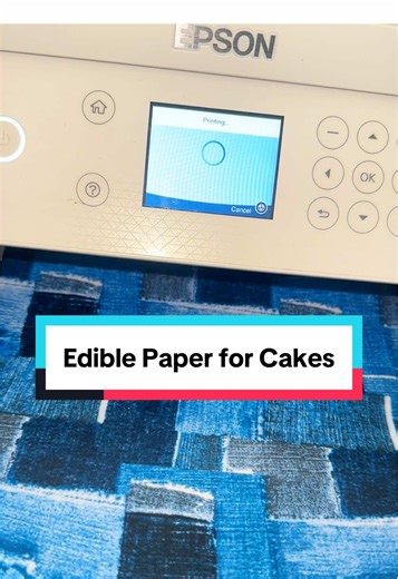 Elevate your cake designs with premium edible paper. Perfect for printing vibrant, food-safe images that bring your cake creations to life! #cakedecorating #edibleimage #cake #ediblepaper #blackfridaydeals