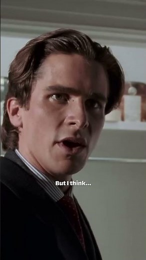 Creepiest scene in the film? #americanpsycho #patrickbateman