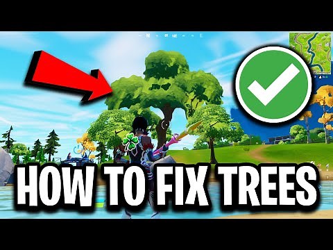 How To Fix Trees NOT Rendering/Loading In Fortnite! (Chapter 3)
