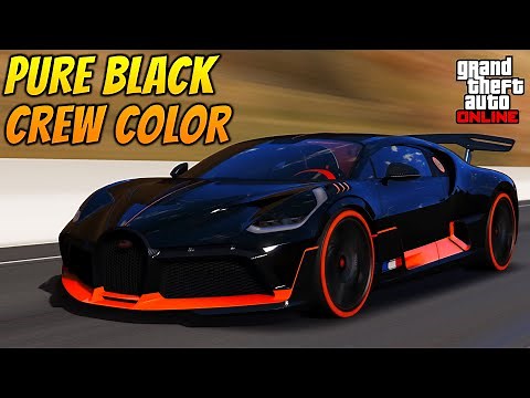 GTA 5 - PURE BLACK CREW COLOR!! | CREW COLOR UPDATE