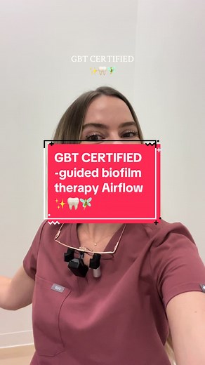 GBT Certified Guided Biofilm Therapy Airflow by EMS
