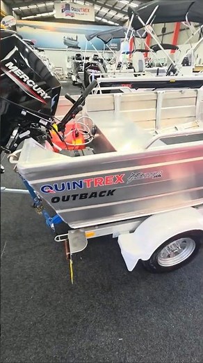 Quintrex F390 Outback Explorer powered by a Mercury 25hp 4-stroke
