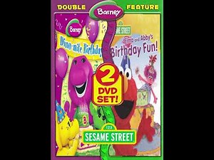 Barney & Sesame Street: Double Feature 2-DVD Pack (Dino Mite Birthday/Elmo And Abby’s Birthday Fun)
