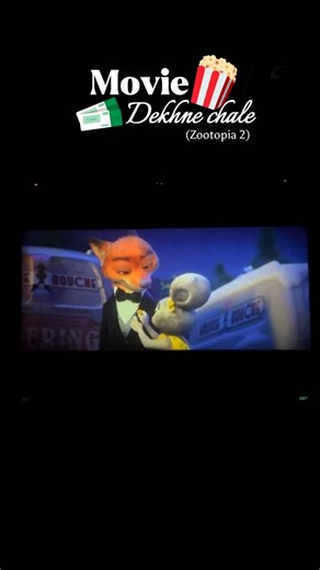 Tripti Singh on Instagram: "Movie dekhne chale?🍿🎬 . [Zootopia 2, movie night, theatre vibes, cinema date, watching movies, animated movie, Disney movie, movie day, before after movie, cinema aesthetic, popcorn and movies, movie lover, movie dekhne chale weekend watch] #Zootopia2 #inoxnehruplace #disneymovie"