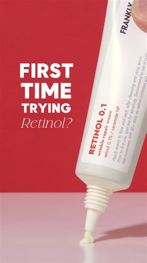 If retinol intimidates you, this might change your mind 👀✨ #Konvymy #Frankly #retinol #gentleskincare #wrinklecream #koreanskincare #skincaretok | Konvy Malaysia