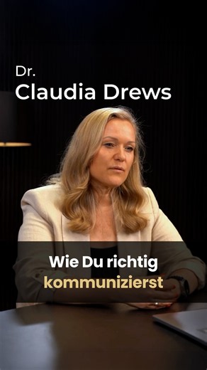 Dr. Claudia Drews: How to communicate effectively