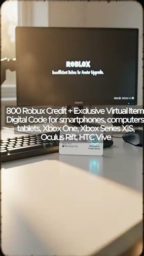 Roblox Gift Card 800 Robux Digital Code 🎮 #Useiteu