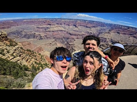 🌄 First Time at the GRAND CANYON! | Family Road Trip + Dome Resort Stay