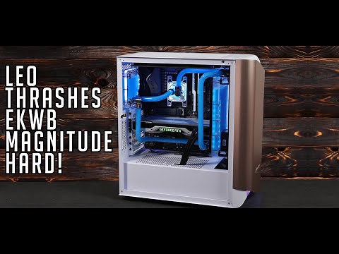 Leo builds a custom loop with EKWB Quantum & SilverStone Seta A1!