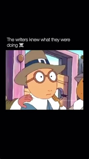 @shaggys_problems on Instagram: "Follow @shaggys_problems ☠️ // Arthur episode “Arthur Unravels”. It’s Season 14, Episode 8a and originally aired in 2011. ￼ In “Arthur Unravels,” Arthur learns how to knit after his Grandma Thora teaches him the hobby. He really enjoys it but becomes embarrassed about it because he worries others—especially classmates like Binky—will tease him for doing something they think is “for girls.” At school, he even tries to hide his knitting, and later that night he has