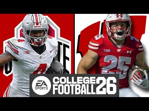 Ohio State (4-2) at Wisconsin (3-3) - Week 8 Simulation (EA College Football 26)