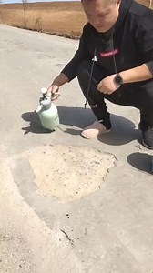 Japanese Road Repair Spray #RoadRepair #JapaneseTechnology #QuickFix | Daily Dose of Facts