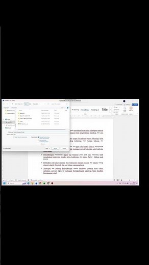 Cara Ubah Word to PDF Secara Manual Tanpa Ribet dan Cepat #tutorial #ops #admin