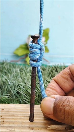 How to make a fishing hook knot
