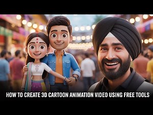 How To Create 3D Cartoon Animation Video Using Free AI Tool