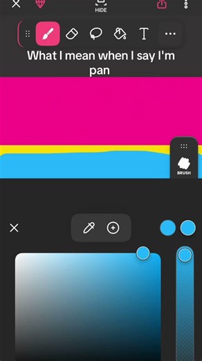 What I mean when I say I'm pan: #pansexual #lgbtq #pridemonth