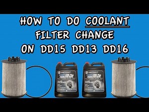 FREIGHTLINER CASCADIA DD15 COOLANT FILTER
