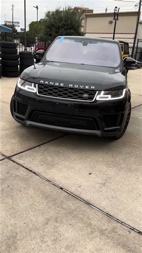 AWT - Range Rover Sport on 22" Replica Style Wheels in Black with Nitto NT420V Tires