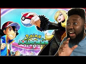 ASH VS. CYNTHIA IS INSANE!! Masters 8 Semifinals! - Pokemon Journeys Episode 123 REACTION!