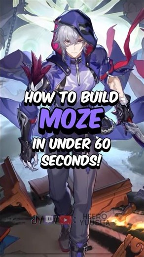 BEST MOZE BUILD - How to Build Moze in 60 Seconds #honkaistarrail #starrail #hoyoverse