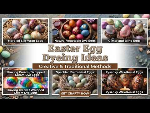 Try These Fun Designs! 🥚 Easter Egg Dyeing Ideas 2026 with DIY Marble & Pastel Colors