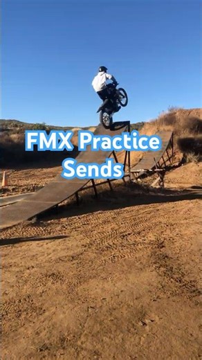 FMX Practice Sends #FreestyleMotocross #Motocross #DirtBikeLife #SendIt #ExtremeSports