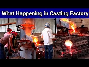 How cast iron plate is made | Casting Plate Making