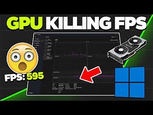 LOW GPU Usage Kills FPS! - Fix Low GPU Utilization While Gaming