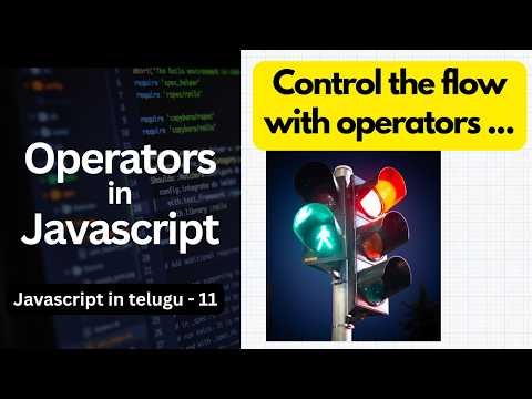 JavaScript Operators | | Assignment, Logical, Bitwise & Comparison Operators