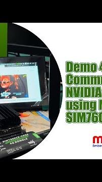 Demo 4G Communication on NVIDIA Jetson Nano using Module SIM7600