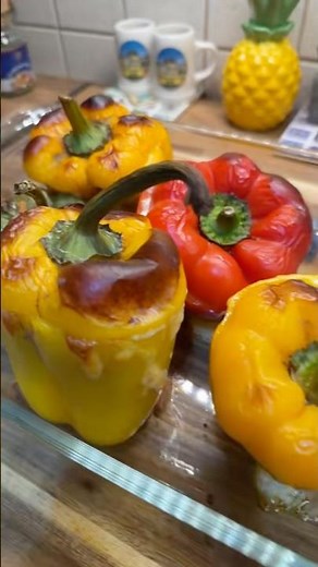 🫑 Herzhaft gefüllte Paprika aus dem Ofen – einfach & richtig lecker