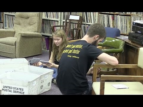 WCWM: Inside the radio station