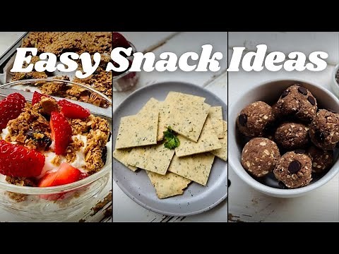 3 Healthy Work Snacks That Actually Keep You Full (Easy Recipes)