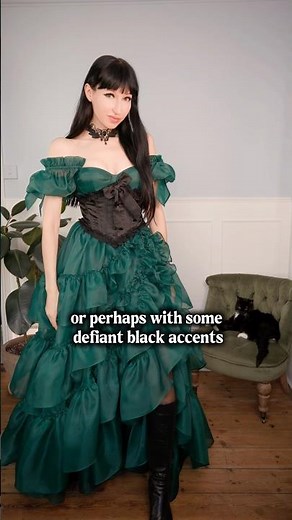 Styling Elphaba coded dress outfits |AD #shorts