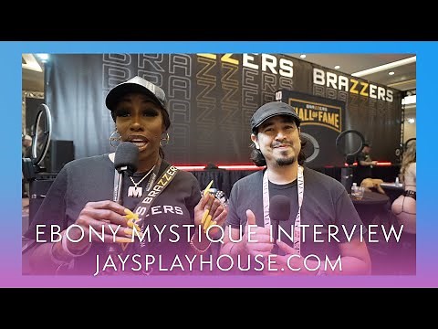 Ebony Mystique interview from AVN 2023 | Jay's Playhouse