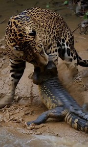 6.9K views · 17 reactions | Jaguar vs croc | Wild Animals | Facebook