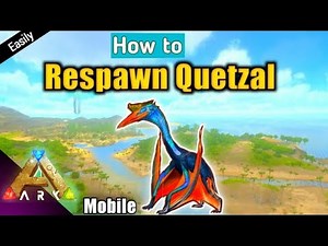 How to Spawn in Quetzal in ARK Mobile (Easily) | Ark Beginners Guide | ‪@HowToPlayARK‬