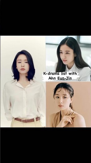 Korean drama list with Ahn Eun-Jin🎬 #ahneunjin #DynamiteKiss #음악 #kdrama #koreandrama #kpopcorn