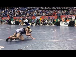 Female wrestler wins NC high school championship