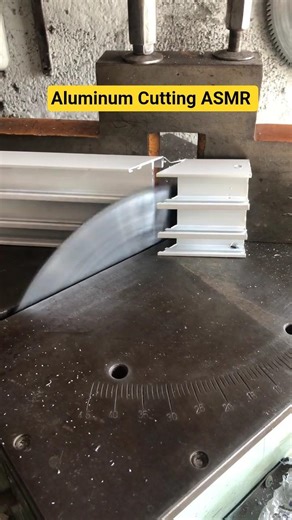 Satisfying Aluminum Cutting 🔥 Alloy Window Making Skills #Shorts #viralshort