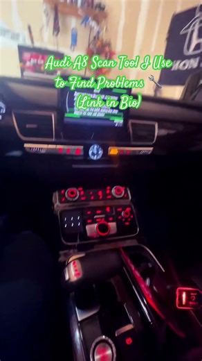 How I Scan Audi A8 FAST 🔧 (Tool Link in Bio) #automobile #diy #shorts