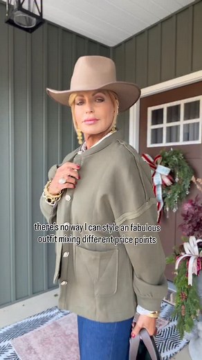 12K views · 1.4K reactions | This jacket just scored big points with meLooks like FP & under $40!! I grabbed it in 2 colors!!). . • ⚠️Comment “STYLE” & I will send the details for my outfit. (My sizing is listed on my LTK) | Fashion Knows No Age | Facebook