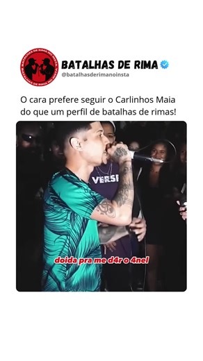BATALHAS DE RIMA 🎤 on Instagram: "@batalhasderimanoinsta é o corre onde a rima não é só batalha — é vivência. Aqui, cada verso tem peso, cada linha tem verdade. É no improviso que a quebrada fala alto, sem medo e sem freio. 🎤🔥 A rima vem do peito, bate no beat e explode no mic. Não é só competição. É expressão, resistência e identidade. Quem cola aqui sente o impacto. Quem rima aqui, deixa legado. Porque na nossa arena, o palco é do real. A ideia é quente, o respeito é base, e o talento é rei